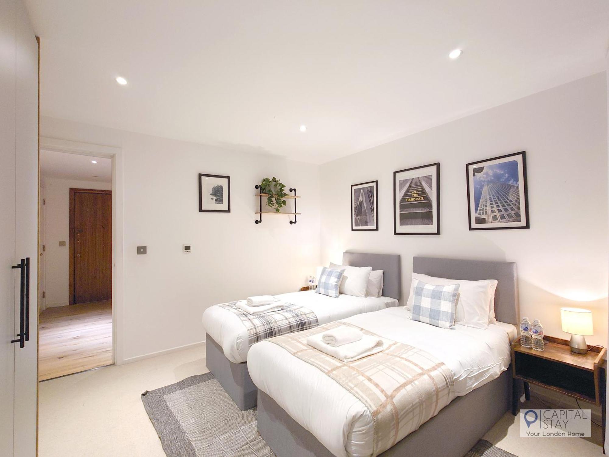 Deluxe Two Bed Apartment With River & City View 伦敦 外观 照片