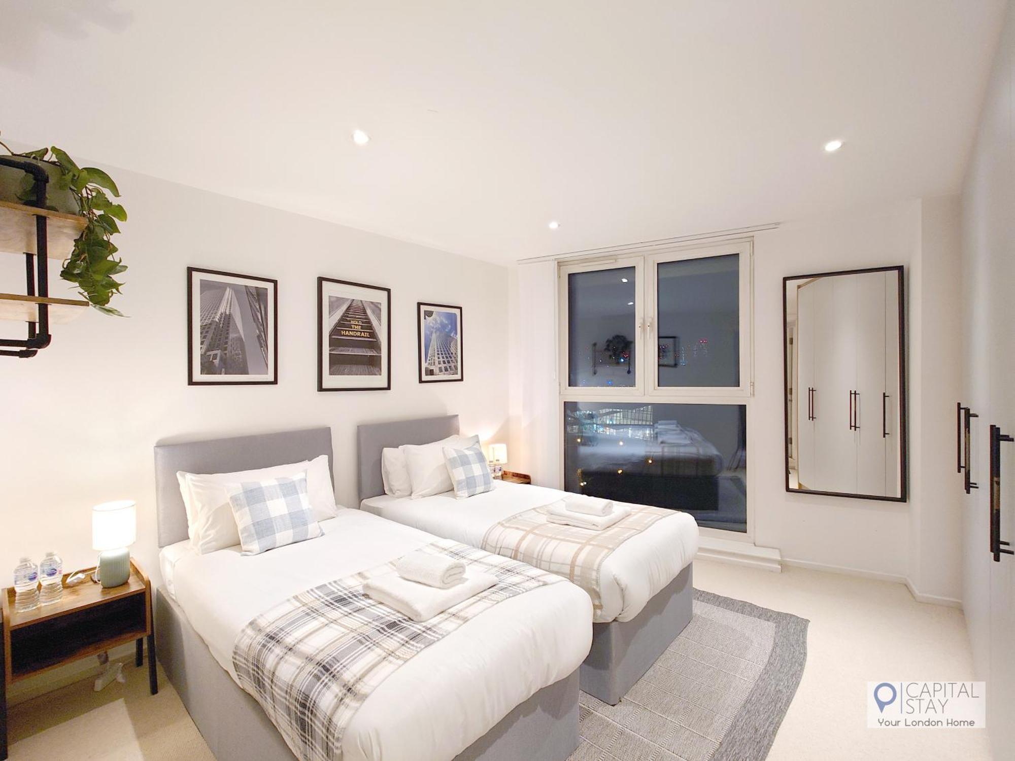 Deluxe Two Bed Apartment With River & City View 伦敦 外观 照片