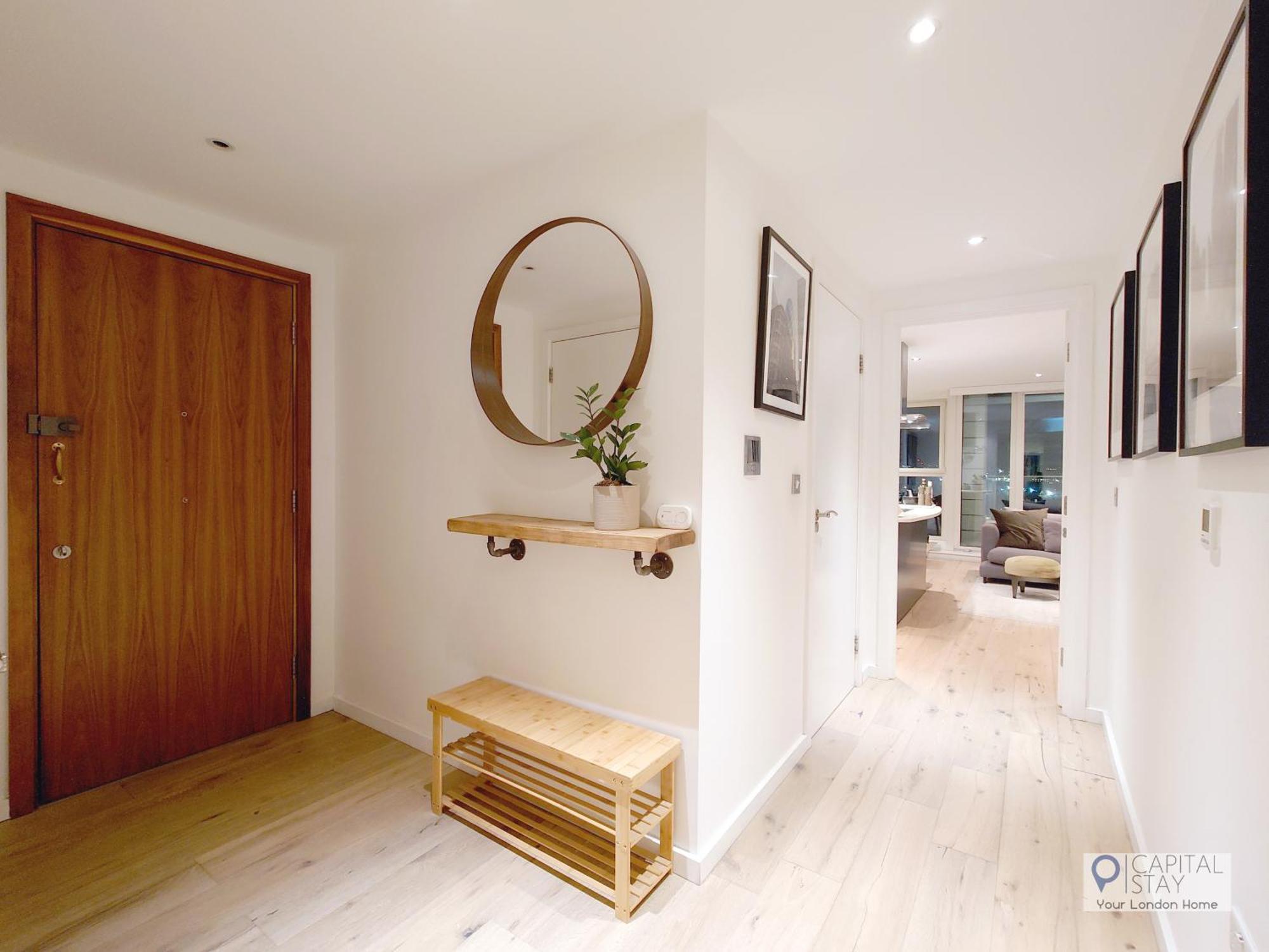 Deluxe Two Bed Apartment With River & City View 伦敦 外观 照片