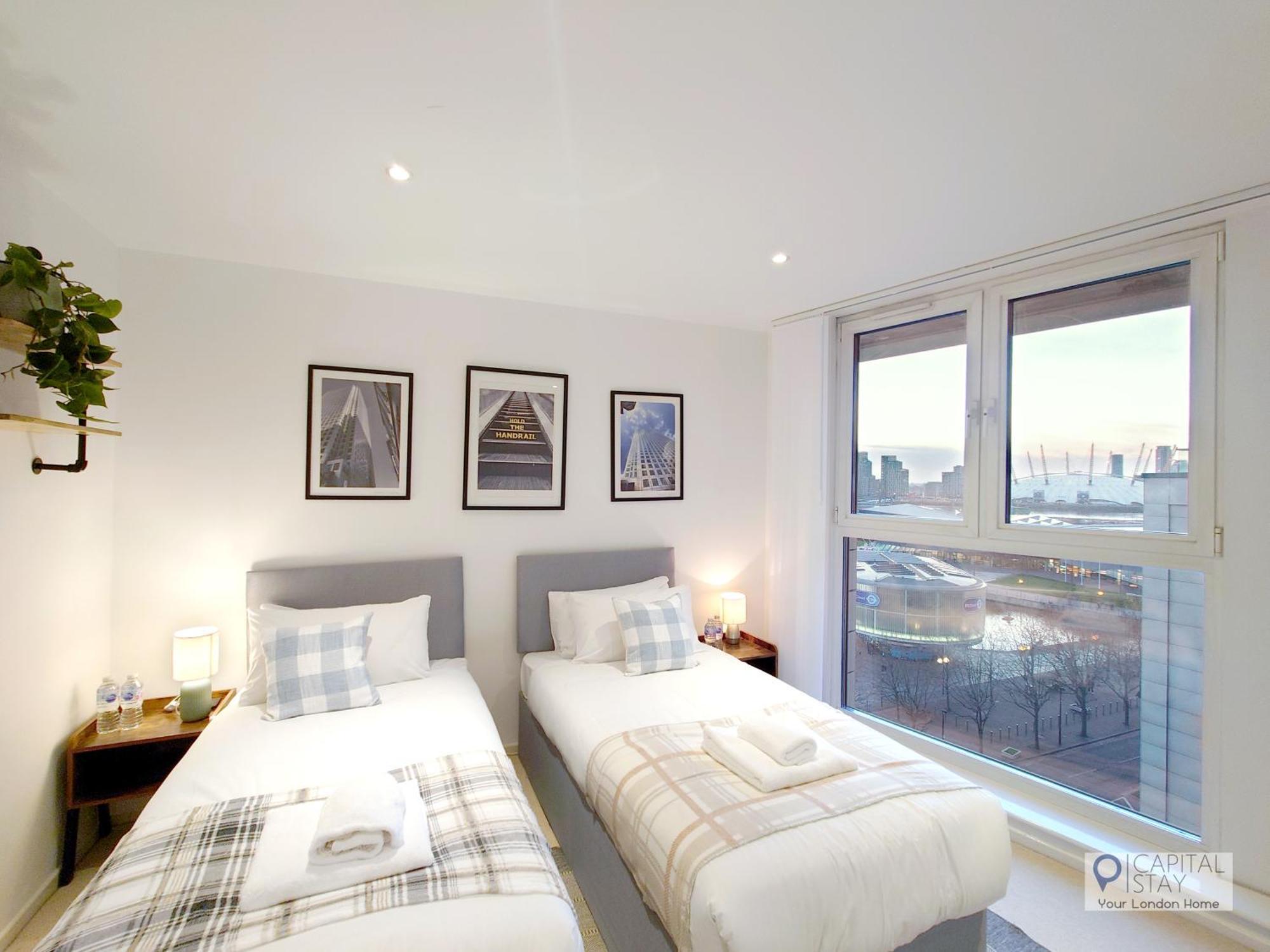 Deluxe Two Bed Apartment With River & City View 伦敦 外观 照片