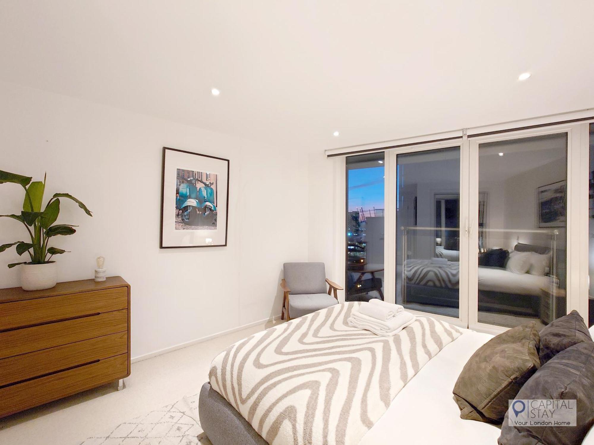 Deluxe Two Bed Apartment With River & City View 伦敦 外观 照片
